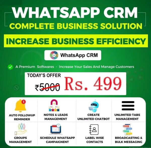 Bulk Whatsapp CRM