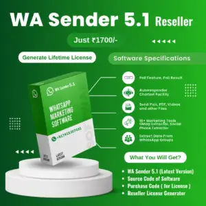 Whatsapp Bulk Sender Reseller Version