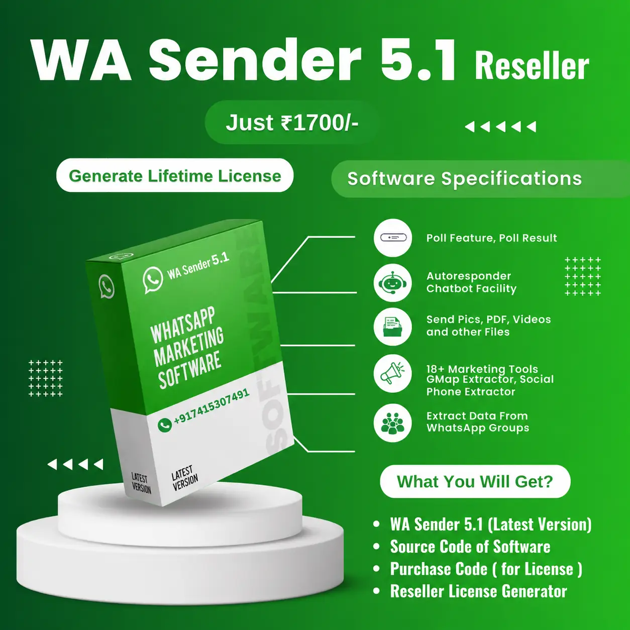Whatsapp Bulk Sender Reseller Version