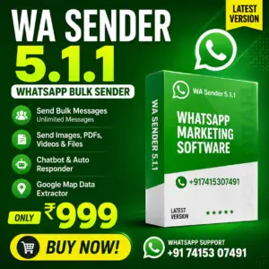 Bulk Whatsapp Sender Software